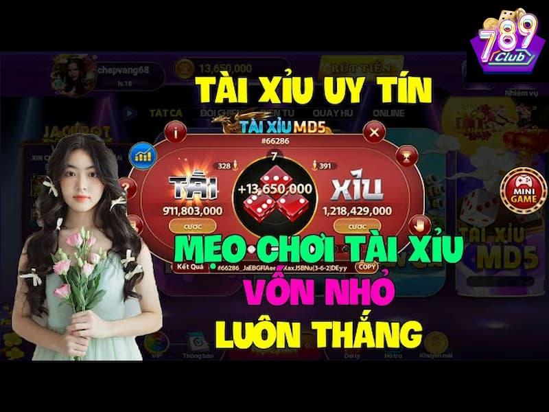 cách chơi tài xỉu MD5 Bí quyết tối ưu khi chơi tài xỉu MD5