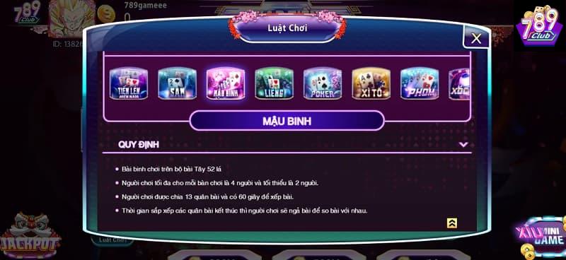 Mậu binh 789club Các chiến thuật cơ bản khi chơi Mậu binh 789club