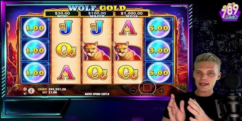 Chiến thuật chơi nổ hũ Wolf Gold nâng cao tại 789club