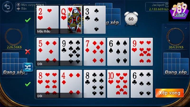 Cách tính chi mậu binh Kỹ thuật sắp xếp bài tối ưu theo cách tính chi mậu binh