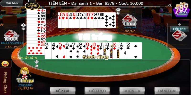 Những lợi ích khi chơi game bài tiến lên online tại 789club