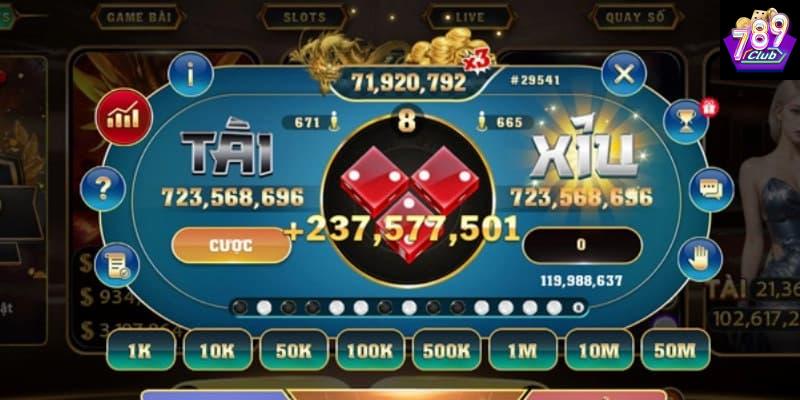 Tài xỉu đổi thưởng Sự hấp dẫn của tài xỉu đổi thưởng tại 789club