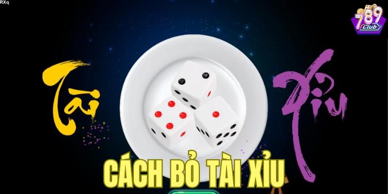 Khái niệm cách bỏ tài xỉu là gì?